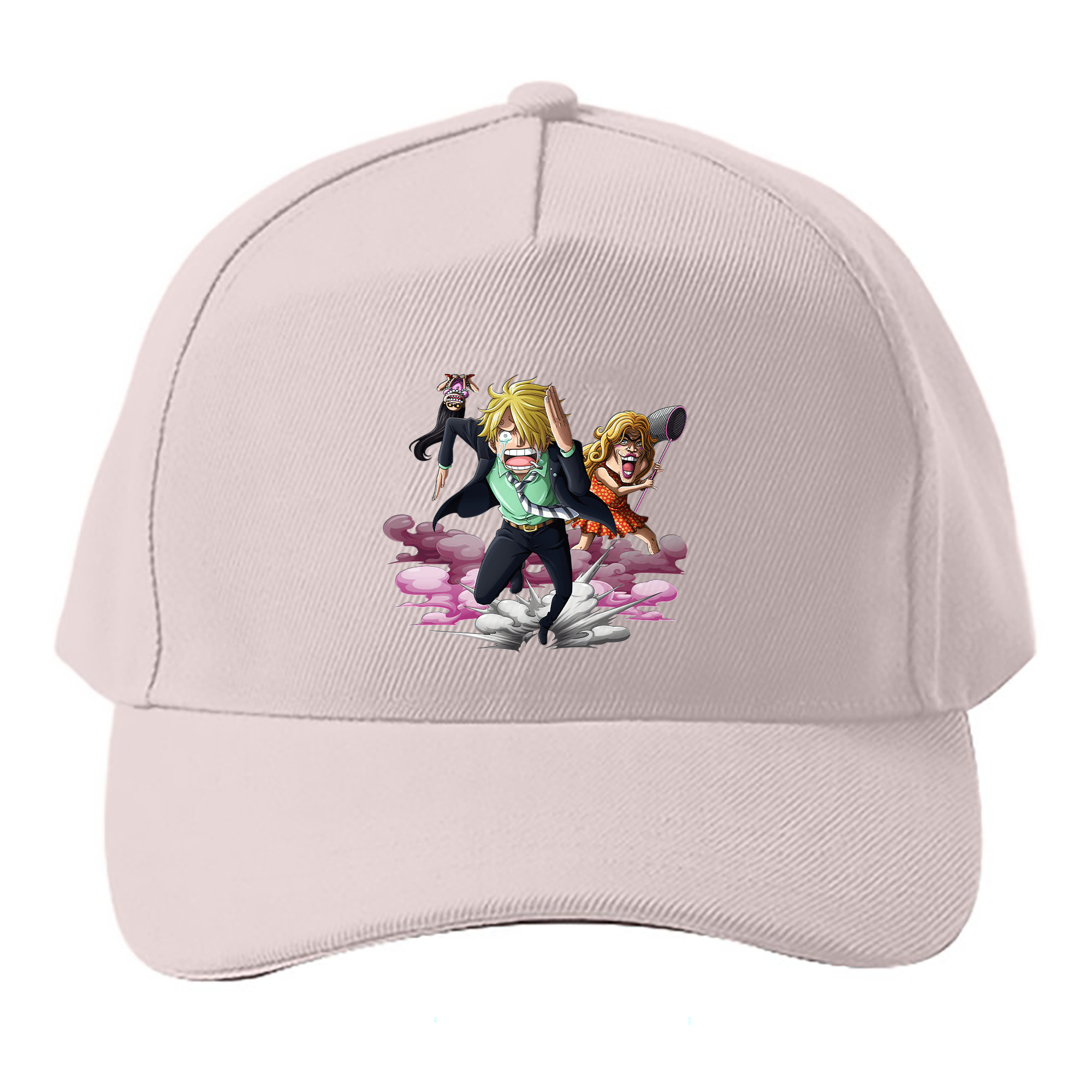 （画像用） ワンピース サンジ ONE PIECE Sanji ベースボールキャップ 綿100％ 男女兼用 帽子 スポーツ